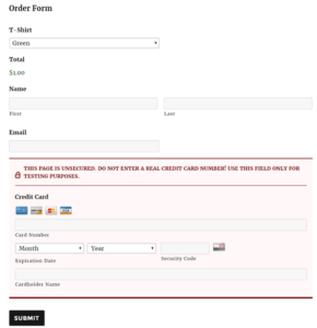 Gravity Forms Stripe Integration – NoorsPlugin