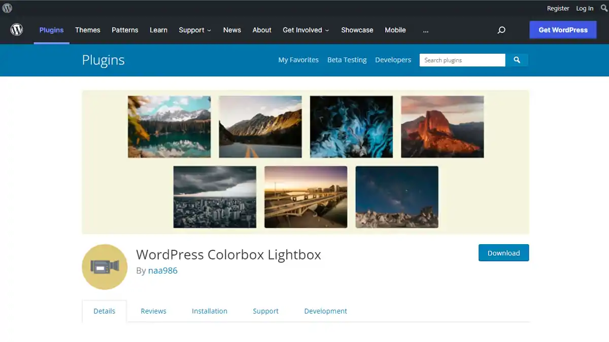 wp colorbox wordpress plugin