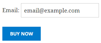 prefilled email address of wordpress user using the wordpress stripe checkout plugin and its payment link button