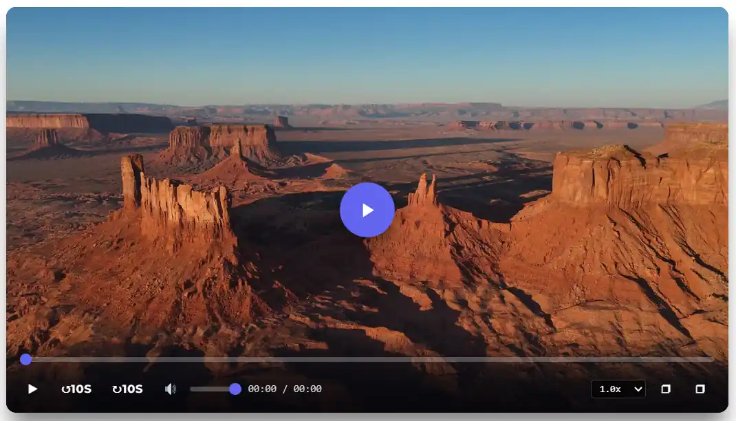 video embedded using player template 1 of Easy Video Player WordPress plugin