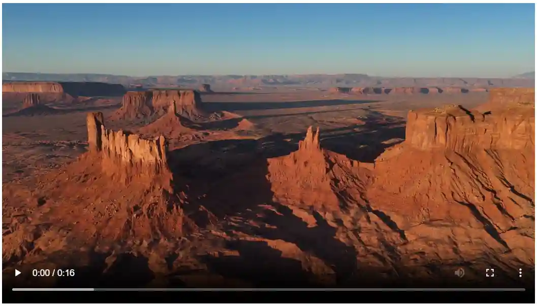 video on google chrome using native player template of Easy Video Player WordPress plugin