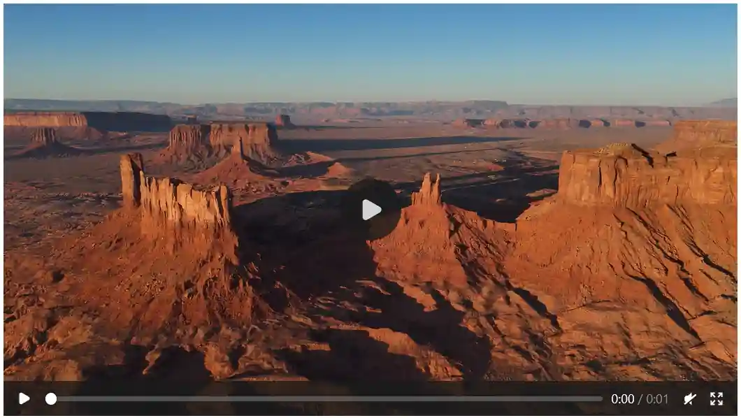 video on Mozilla Firefox using native player template of Easy Video Player WordPress plugin