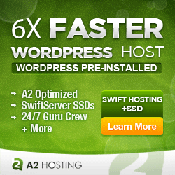 6x faster A2 hosting for WordPress